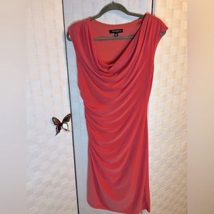 🪸Sharagano Form Fitting-Midi Dress/Size 6